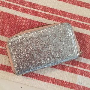 Deuce Lux glitter wristlet